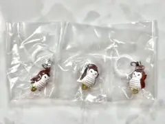 ハイキュー　つながリングチャーム　マスコット　アカアシフクロウ3点