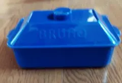 BRUNO ブルーノ ブルー 長方形 ランチボックス　フードコンテナ　弁当箱