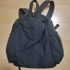 GU★ソフトナイロンバックパック ブラックのサムネイル