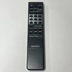 SONY ダブルカセットデッキ用 リモコン RM-J910 動作品 現状渡し