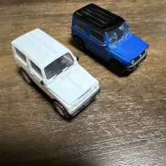 ジムニーミニカーセット（白・青）
