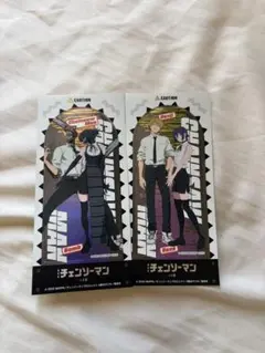 チェンソーマン　レゼ篇　きゃらくたぶるステッカーズ　シール　レゼ　デンジ