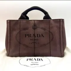 ❤︎極希少品❤︎PRADA ブラウン　カナパ