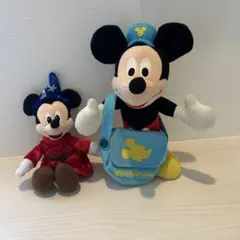 かわいいミッキーマウス ♡ぬいぐるみ 2体セット