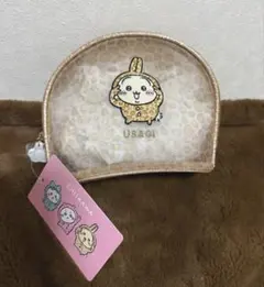 うさぎ ドンキホーテ シェル型メッシュポーチ ポーチ ピンク ドンキ ちいかわのサムネイル
