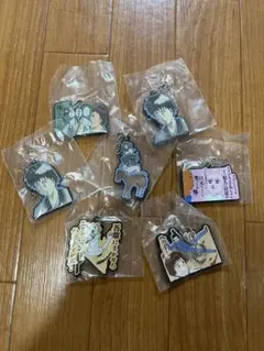 ギャグマンガ日和　ラバーキーホルダー 7個セット