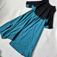 OSMOSIS オズモーシス　2wayニット切り替えワンピース