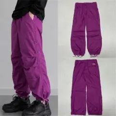 90s UFO パラシュート カーゴパンツ ドローコード Dカン Tech 立体のサムネイル
