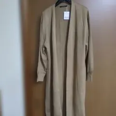 新品タグ付き！INGNI ベージュ ニット ロングカーディガン ベルト付き