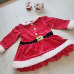 サンタコスチューム　ワンピース　90