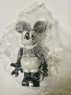 ミッキー モノクロ 白黒 フィギュア レトロ レア ミッキーマウス 昔