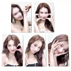 TWICE サナ DIVE サナ盤 トレカ コンプリート 5枚セット ぷく