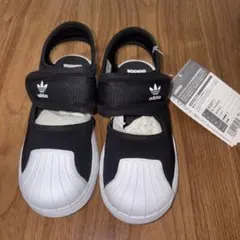 adidas Originals サンダル ブラックのサムネイル