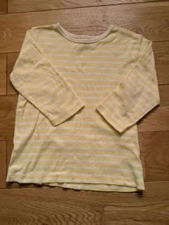 七分袖ボーダーカットソー 120