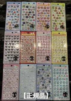 サンリオ　たまごっち　ボンボンドロップシール　コンプリート