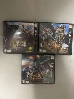 モンスターハンターシリーズ 3作品セット 4 4G ダブルクロス
