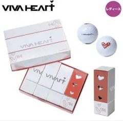 VIVA HEART レディース ゴルフボール 1ダースのサムネイル