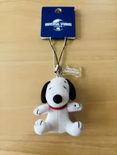 スヌーピー ストラップ キーホルダー ぬいぐるみ USJ - メルカリ