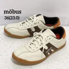 美品◆ möbus モーブス NEW MUNSTER レザースニーカー 23cmのサムネイル