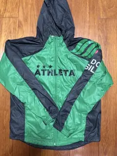 ATHLETA ピステ・ウィンドブレーカー 緑/黒