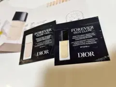 DIOR フォーエヴァースキングロウ　化粧下地　リキッドファンデ　サンプルセット