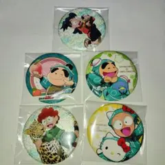 忍たま乱太郎　猪名寺乱太郎　摂津のきり丸　福富しんべヱ　缶バッジ　5点セット