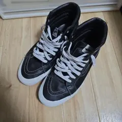 VANS SK8-HI V38STR レザー 黒 26.5cm - メルカリ