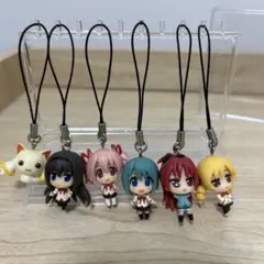 【全6種】まどマギ ローソン限定 カラコレちび フィギュアストラップ
