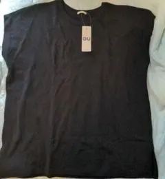 GUフレンチスリーブカットソーXL