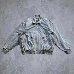 90s 00s archive zip up fill blouson y2k