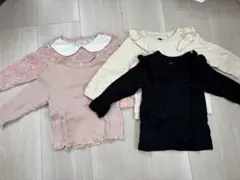 長袖トップス4点セット 70-80サイズ 春服