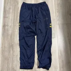 Kappa ナイロンパンツ ネイビー ロゴ入り