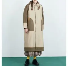 【新品タグ付】FRAPBOISフラボア カスタムコート インナーダウンベスト付き