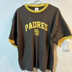 MLB PADRES 半袖 トップス ブラウン