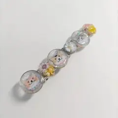 No.1857。猫さん(レジンヘアクリップ)