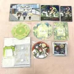 あんスタ Switch JOYSOUND カフェシナモン コースター 缶バッジ