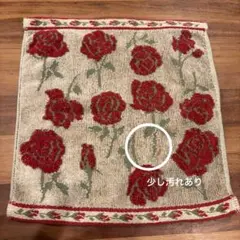 ETOILE ハンカチ タオルハンカチ 薔薇柄