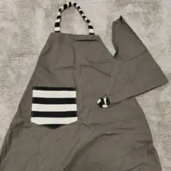 エプロン　簡単着脱　手作り　110 120