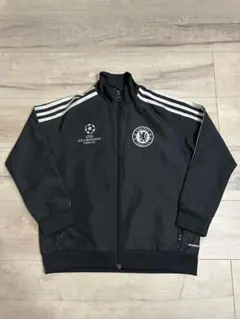 Chelsea チェルシー　adidas アディダス　130 ブラック　ジャージ