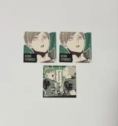 ハイキュー!! スクエアステッカーコレクション 3枚（二口、青根）
