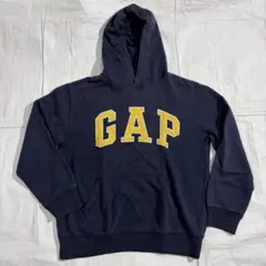 GAP ギャップ　ビッグ　ロゴ プルオーバー パーカー　parka 色落