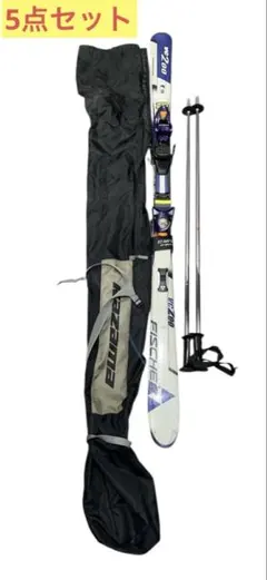 5点 フィッシャー スキー板 ロシニョール ビンディング アトミック ストック