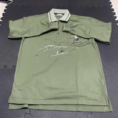 MASTERS オリーブグリーン ポロシャツ