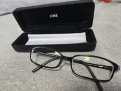 JINS SCREEN ブルーライトカット 黒ぶち眼鏡スクエア型AirFrame