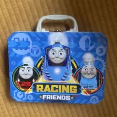 きかんしゃトーマス ✖︎タイ航空　持ち手付き ブリキ缶ケース