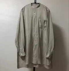 Acut 長袖 バンドカラーシャツ アイボリー サイズ2 - メルカリ