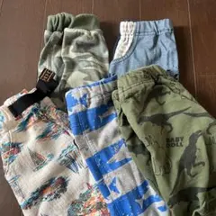 ベビードール他夏用半ズボン5枚まとめ売り　90cm.100cm