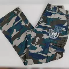 【き586】BADBOY カモフラージュカーゴパンツ Lサイズ