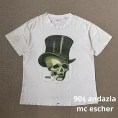エッシャー　アートTシャツ　スカルプリント希少モデル M.C.Escher エッシャー スカルアイ Tシャツ - メルカリ