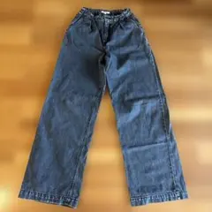 グローバルワーク　アンユアエニィ　ワイドデニムパンツ　160サイズ